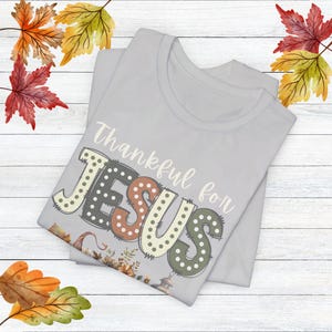 Jesus Fall Shirt, Catholic Shirt, Christian Tshirt, Spiritual Shirt, Bible Tshirt, Religious Shirt, Christian Woman Shirt Gift, Faith Shirt afbeelding 3