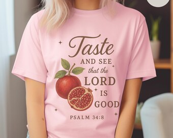 Christian Women Shirt, Unisex Jersey Tee, Religious Graphic Tee, Faithful Short Sleeve Top, Bible Verse T-Shirt, Inspirational Quote Apparel
