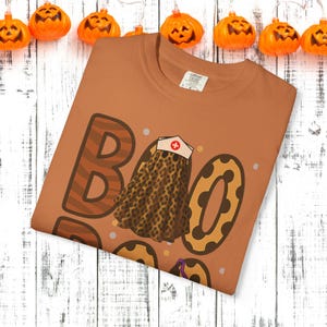 Halloween Nurse Shirt Unisex Tee, Spooky Medical Halloween Shirt, Scary Nurse Costume, Funny Halloween Gift, Creepy Nurse Apparel, Halloween image 7