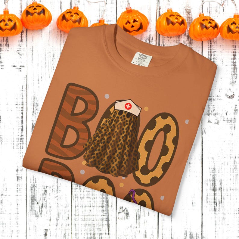 Halloween Nurse Shirt Unisex Tee, Spooky Medical Halloween Shirt, Scary Nurse Costume, Funny Halloween Gift, Creepy Nurse Apparel, Halloween image 7
