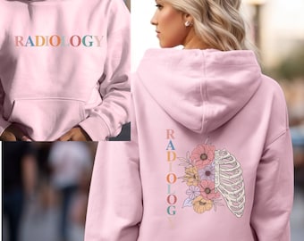 Felpa con cappuccio per radiologia, felpa con cappuccio per tecnico di raggi X, tecnico radiologo, felpa con cappuccio per radiologo, felpa con cappuccio per tecnico di radiologia, regalo con cappuccio per tecnico di raggi X, regalo con cappuccio radiologico
