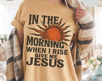 Christian Shirt Unisex Garment-Dyed T-shirt, Religious Tee, Faith Apparel, Jesus Top, Inspirational Clothing, Bible Verse Gift