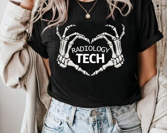 Radiologist Short Sleeve Tee, X-ray Tech T-Shirt, Rad Tech T-Shirt, Radiology School Shirt, Rad Work Shirt, Rad Tech, Radiology Heart Shirt