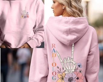 Felpa con cappuccio per radiologia, felpa con cappuccio per tecnico di raggi X, tecnico radiologo, felpa con cappuccio per radiologo, felpa con cappuccio per tecnico di radiologia, regalo con cappuccio per tecnico di raggi X, regalo con cappuccio radiologico