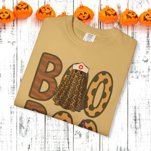 Halloween Nurse Shirt Unisex Tee, Spooky Medical Halloween Shirt, Scary Nurse Costume, Funny Halloween Gift, Creepy Nurse Apparel, Halloween image 8