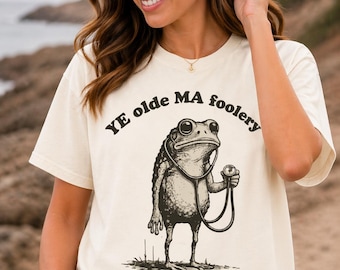 Medical Assistant Frog T-Shirt, Ye Olde MA Foolery Tee