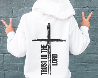 Christian Youth Hoodie, , Youth  Sweatshirt, Catholic Hoodie, Kids Faith Hoodie, Religious Youth  Hoodie, Young Adults Hoodie Gift.