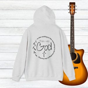 Christian Hoodie, Catholic Girl Hoodie, Faith Hoodie, Boho Religious Clothes, Hoodie For Women Bible Verse Sweatshirt Jesus Apparel Girl. image 9