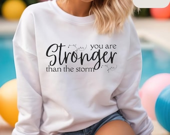 Christian Woman Sweatshirt, Catholic Girl Sweater, Scripture Pullover, Faith Sweater Girl Gift, Religious Sweater, Bible Verses Sweater.