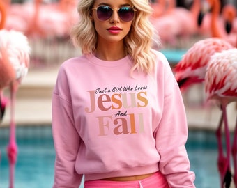 Jesus Crewneck Sweatshirt, Christian Sweater, Catholic Sweater, Religious Sweater, Christian Women Sweater, Autumn Sweater, Fall Sweater.
