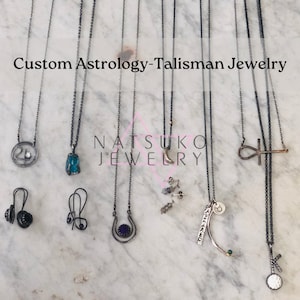 Custom Astrology Talisman Jewelry: Handmade Protection & Healing