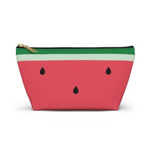 Pochette pour accessoires et sac de voyage pastèque