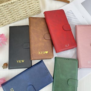 Funda de cuero personalizada para iPhone, funda para iPhone 14 Pro Max, billetera magnética de cuero, funda personalizada para iPhone 13 Pro Max, iPhone 13, 14, 14 Plus