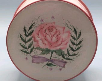 Vintage AVON Finishing Face Powder Dusk Rose NOS Lovely for Display