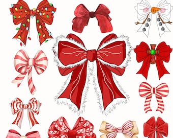 Christmas coquette Svg, Christmas Svg, Bows Bundle, Christmas bows svg Files, Bow laser cut File, Coquette bow Svg, Holiday coquette Svg