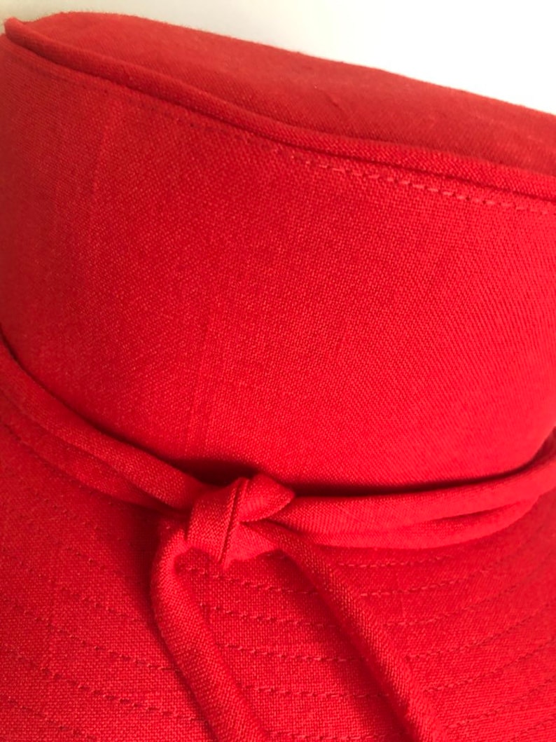 Country hat in red