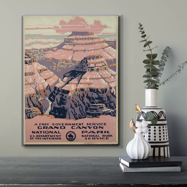 Vintage 1930’s Grand Canyon Travel Poster