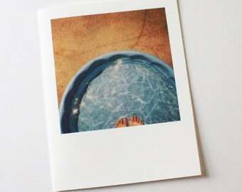 june pool "instant film" card