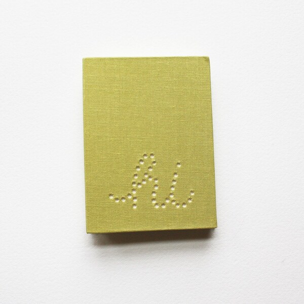 hi brag book / photo album ... chartreuse