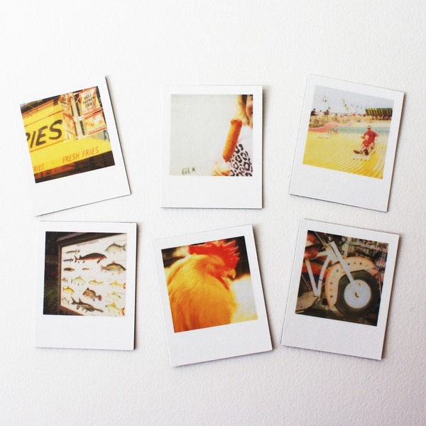 minnesota state fair "instant film" magnets ... set of 6 magnets