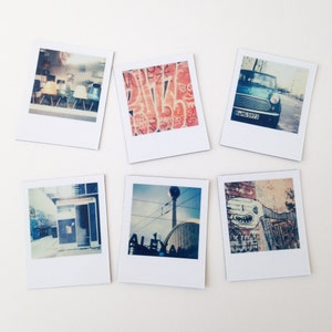 east berlin &quot;instant film&quot; magnets ... set of 6 magnets