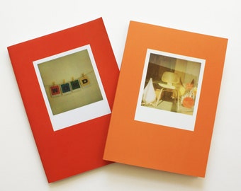 polaroid photography book combo : chairs and W O R D
