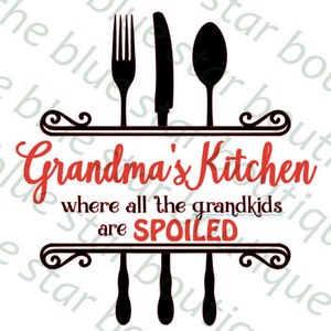 Download Grammy S Kitchen Svg Cut File Svg Jpeg Eps Dxf Png Etsy