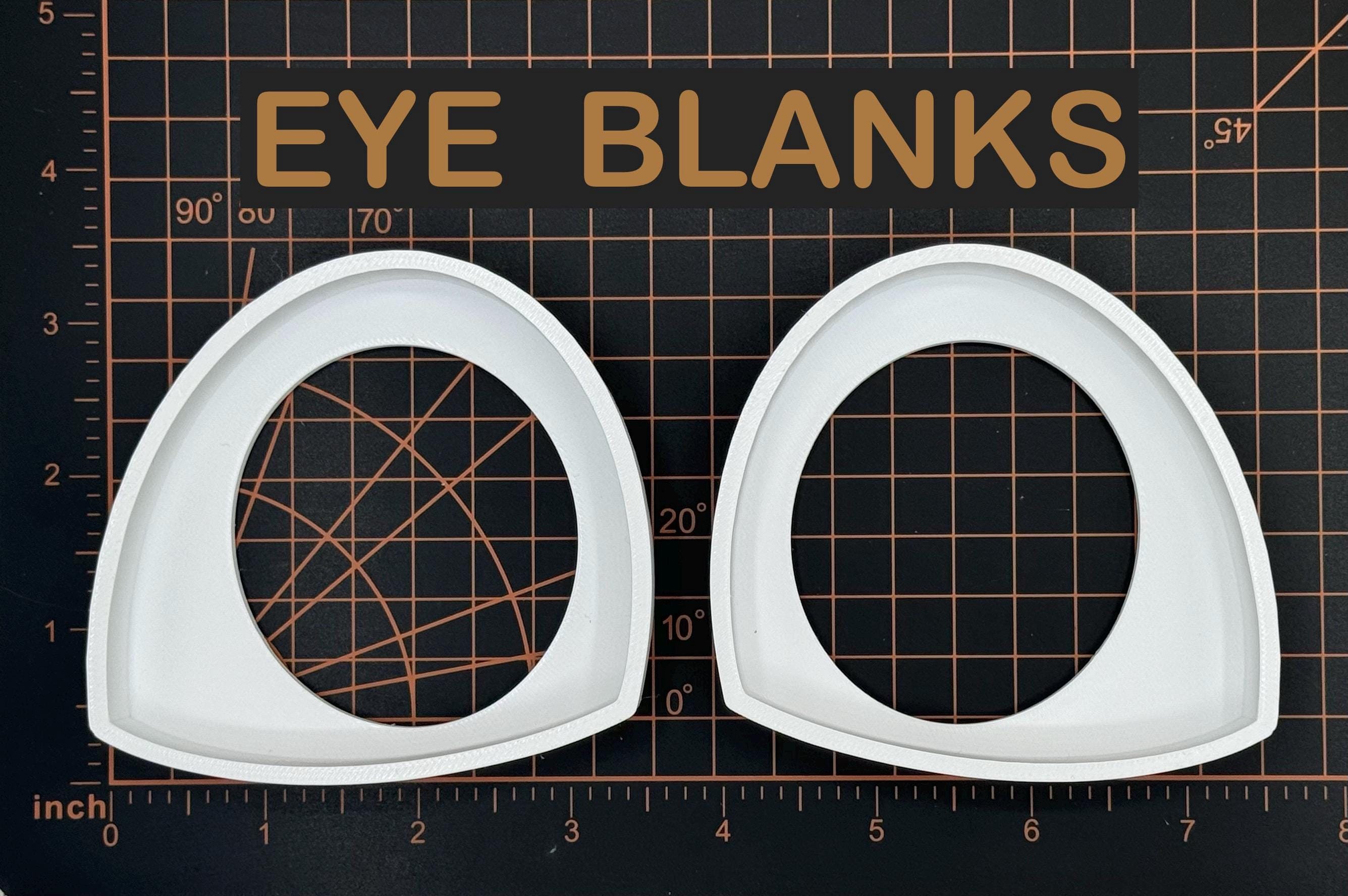 Fursuit Eye Blanks - 3D Printed Follow Me Eyes