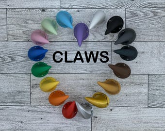 Fursuit/Costume Claws - **Two Sizes Available** - Cosplay - PRINT TO ORDER