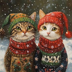 Christmas Pet Portrait, Christmas Gift, Exotic Pet Portrait, Christmas Gift, Royal Cat Portrait, Royal Portrait, Family Gift, New Year Gift