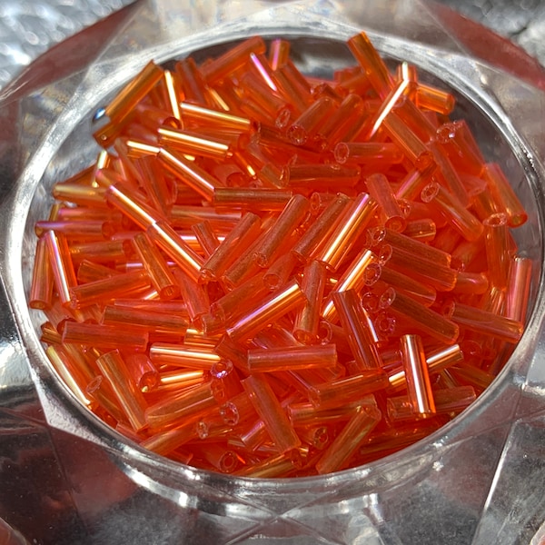 Long Bugle Beads Etsy