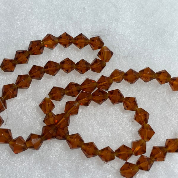 Glass Cone Beads Etsy