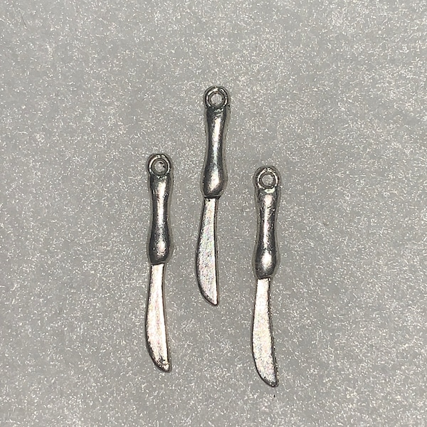 Silverware Charm Etsy