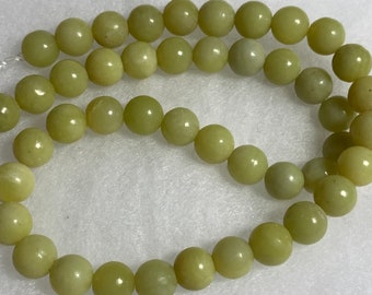 45  Jade Gemstone Beads 10mm  Beads