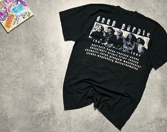 Vintage Deep Purple Abandon Tour 1998 T Shirt Mens 90s Rock