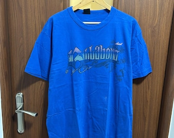 vintage BILLABONG big logo T-Shirt Men's Size XXL authentic blue cotton athletic tee retro 90's top surf style sportswear made in Australia