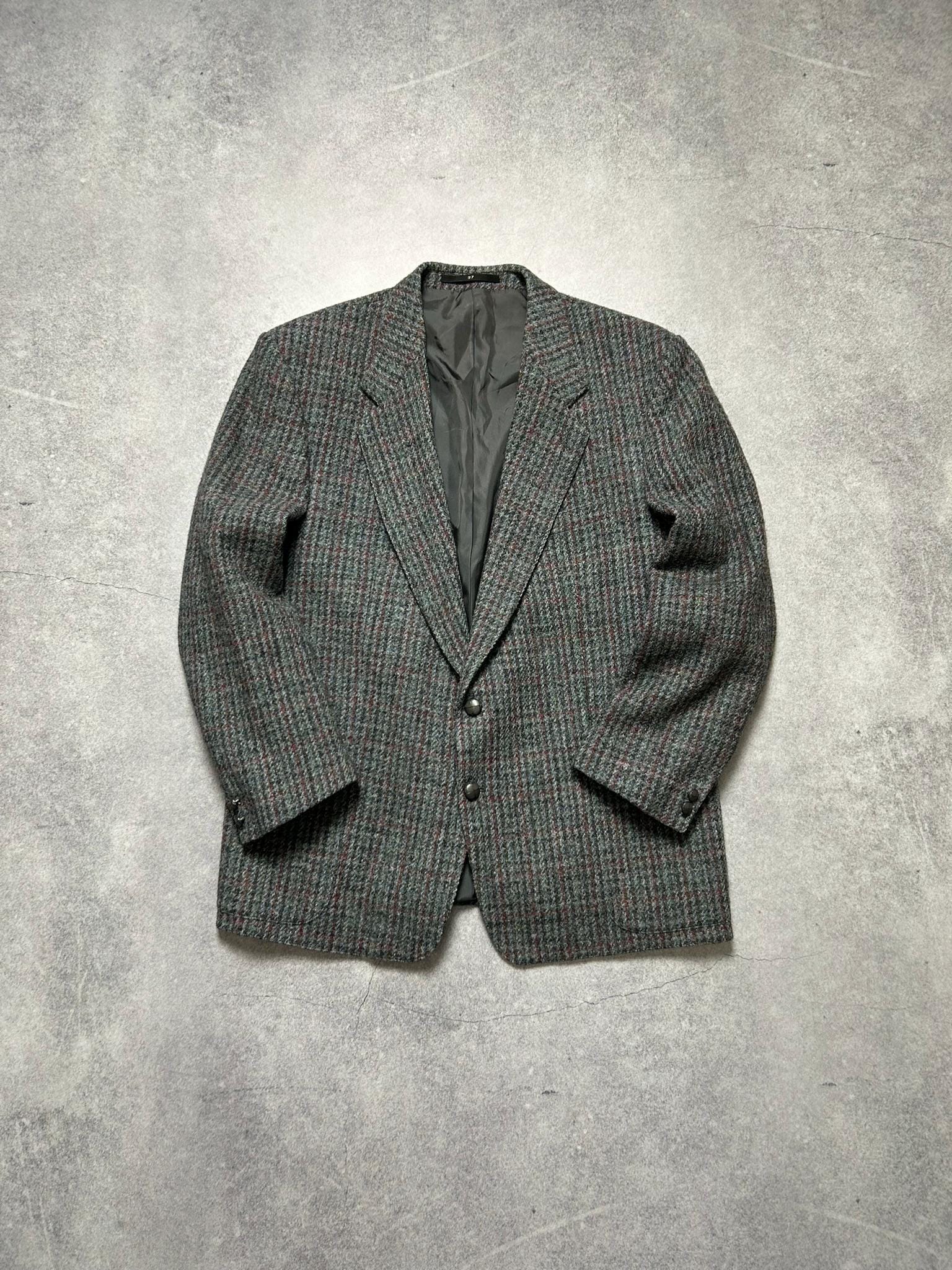 Tweed knit jacket - Etsy 日本