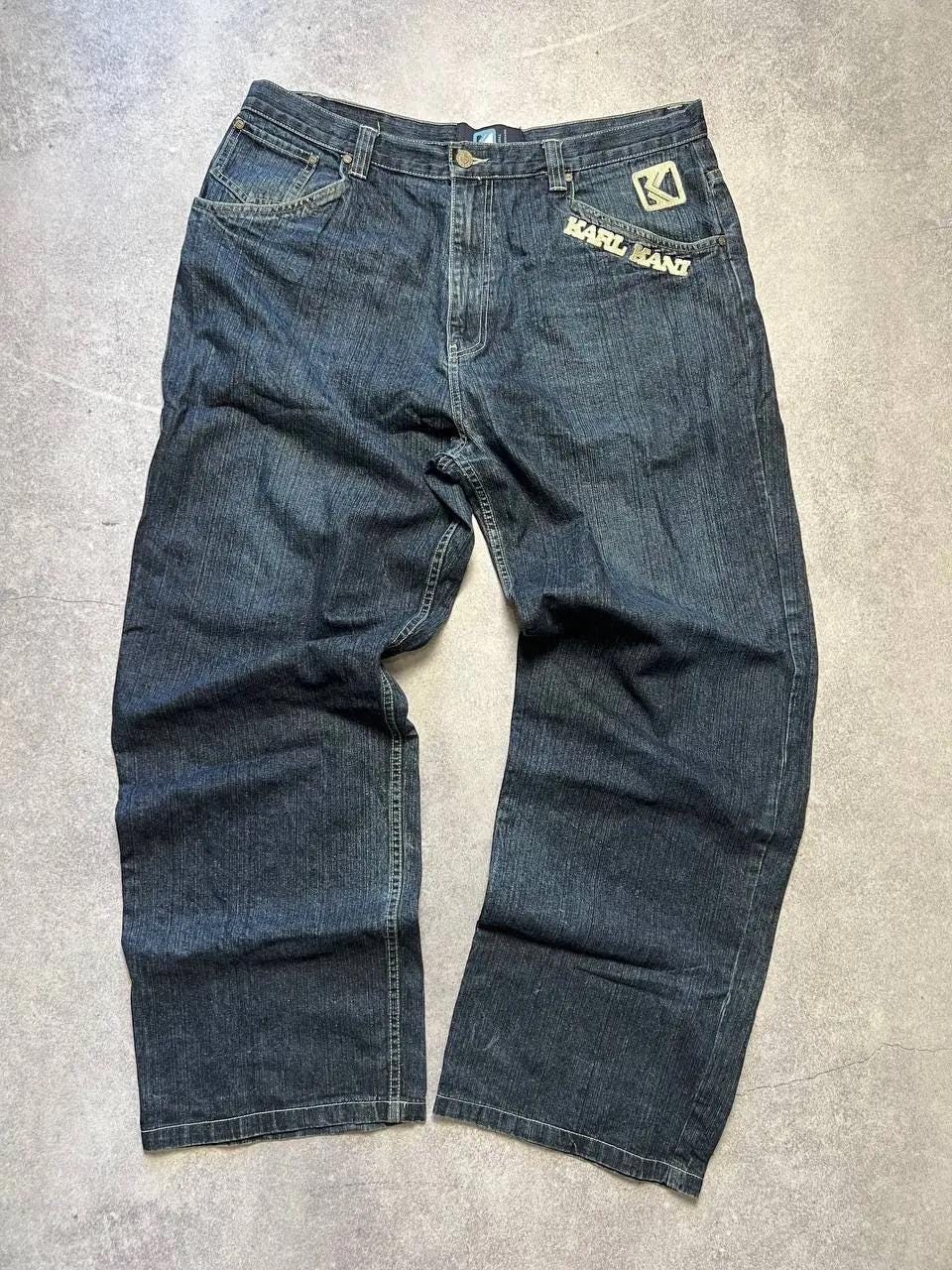 パンツ 1990s KARL KANI \"color tapered denim\" Karl Kani Vintage Plate Jeans Rare 90s Hop Hop Grail Size 36 | eBay