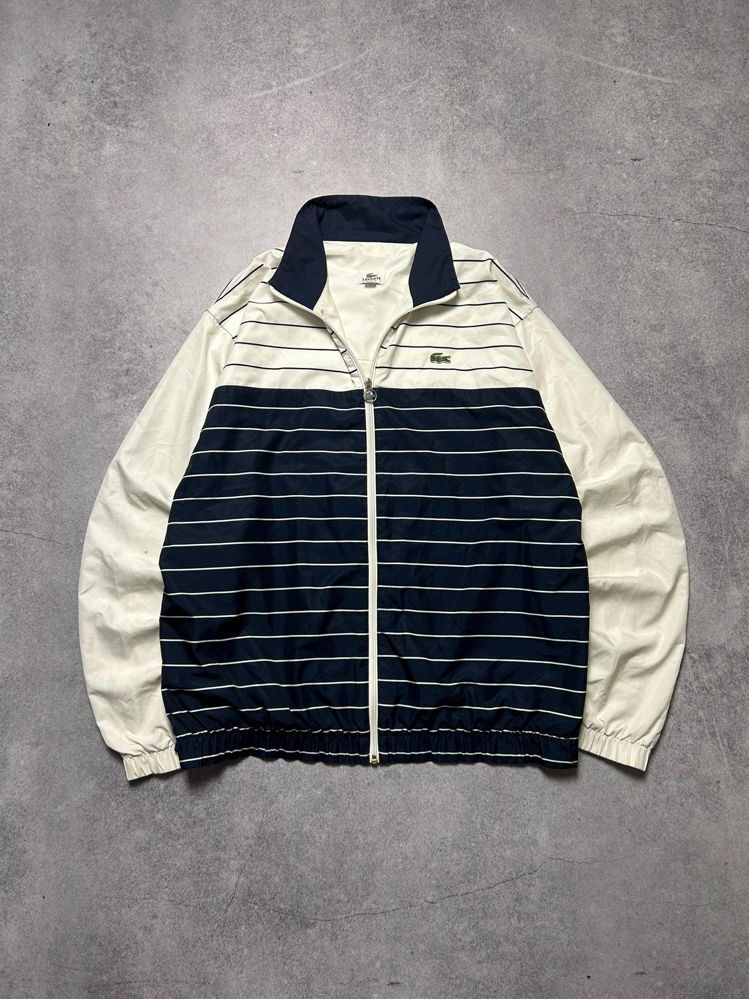 90年代のラコステ　ヴィンテージ　スポーツジャケット（極美品 超希少） 739cbe10b88423ac112d71322d60e5