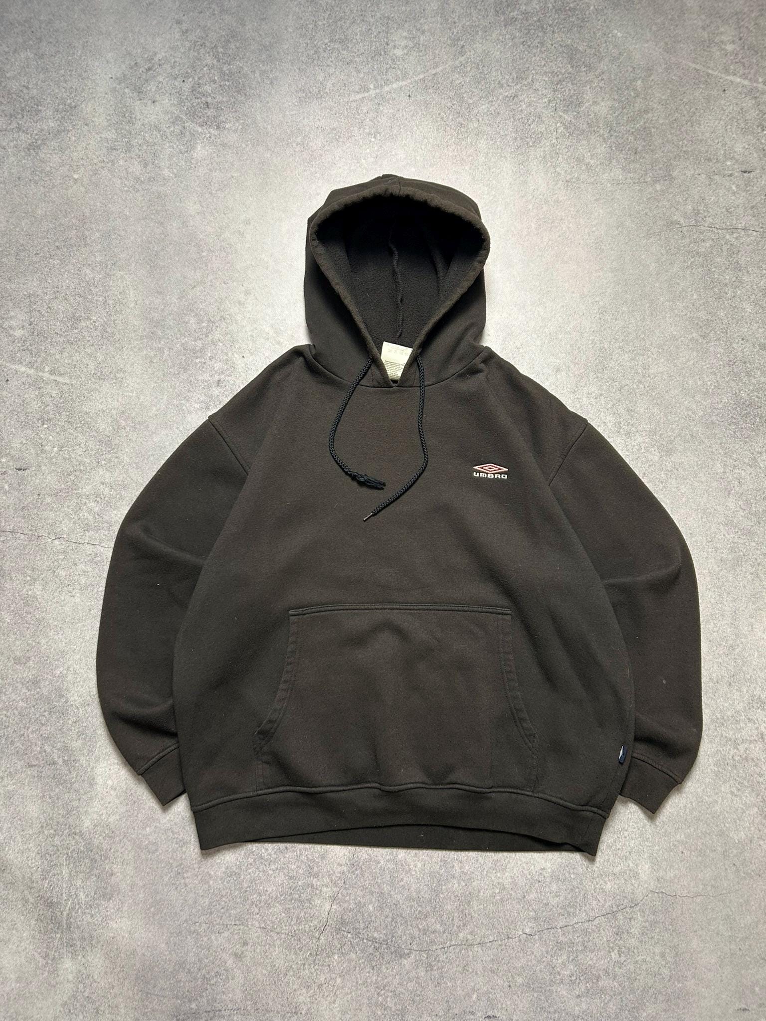 Rare Umbro 90s short-length hoodie y2k archive street style