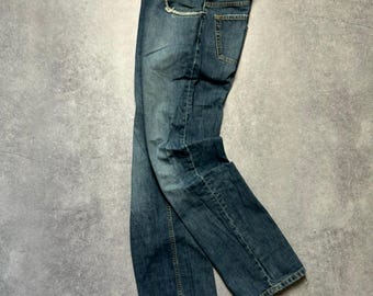 vintage CARHARTT Rockin Pant Jeans Men's Size 30x32 retro denim trousers authentic streetwear cowboys distressed style 90's-00's casual wear