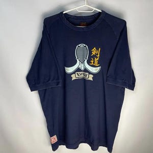 Vintage Evisu Big Logo Osaka Tokyo Mens Size XL authentic japanese casual street wear retro style 90&#39;s/2000&#39;s