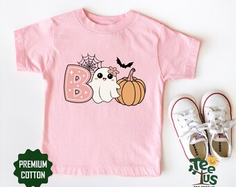 Cute Ghost Halloween Boo Shirt, Halloween Kids Shirt, Halloween Ghost Shirt, Cute Ghost Shirt, Halloween Party, Halloween Shirt for Girls