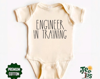 Engineer in Training Funny Kids Shirt, Future Engineer T-Shirt, Baby Engineer Gift, Cute Engineer Baby Bodysuit, Toddler Engineer Shirt