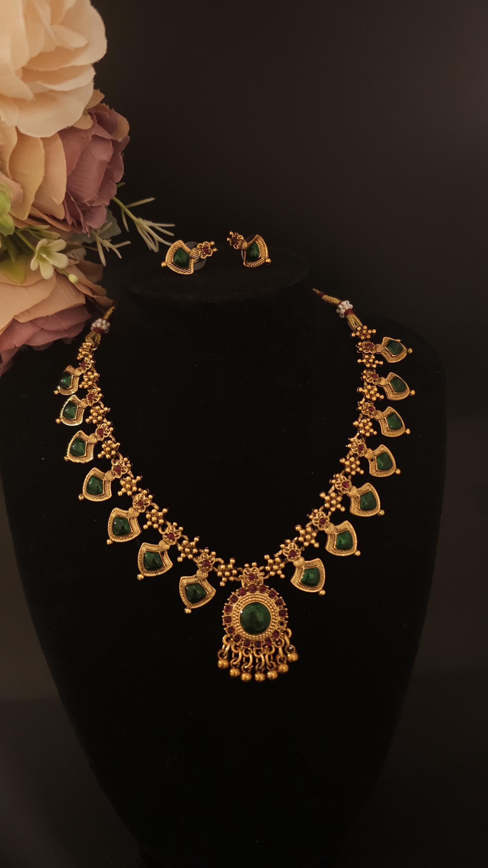 Manchali Gold Necklace Manchali New Design Mangalsutra Pendant 60