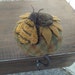 E Pattern Sewing Clamp Sunflower Bee Punch Needle Pin