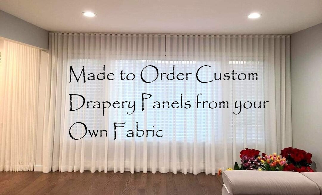 Elegant Drapery Design Studio Offering Custom Made to Order Stunning