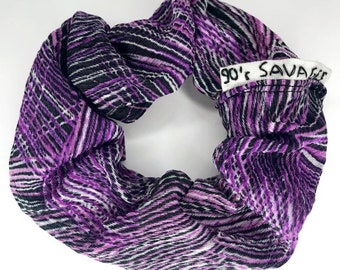 Illusive Purple Scrunchie