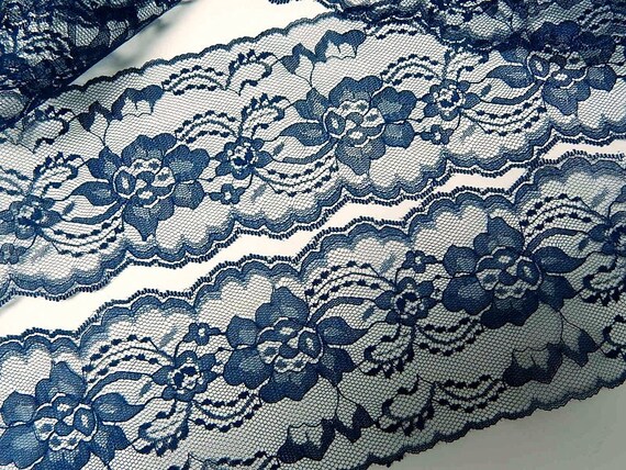 navy lace