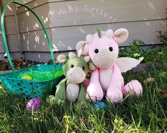 Magical Friends Crochet Patterns: Create Your Own Unicorn and Dragon Amigurumi